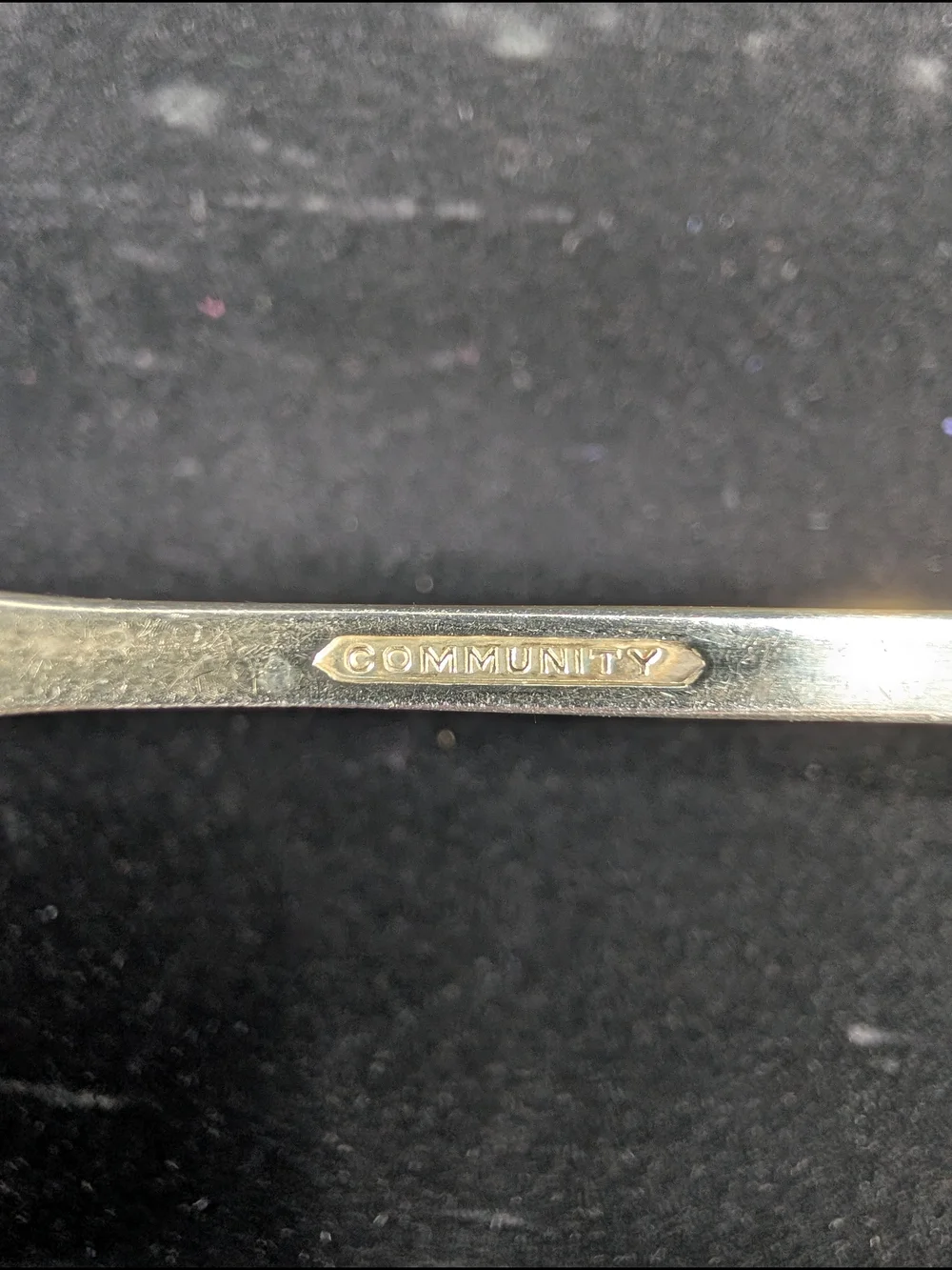 Oneida Community Silver Plate Coronation Pickle/Olive Cocktail Fork Vintage 1936